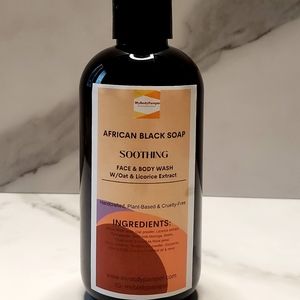 Herb infused African Black Soap